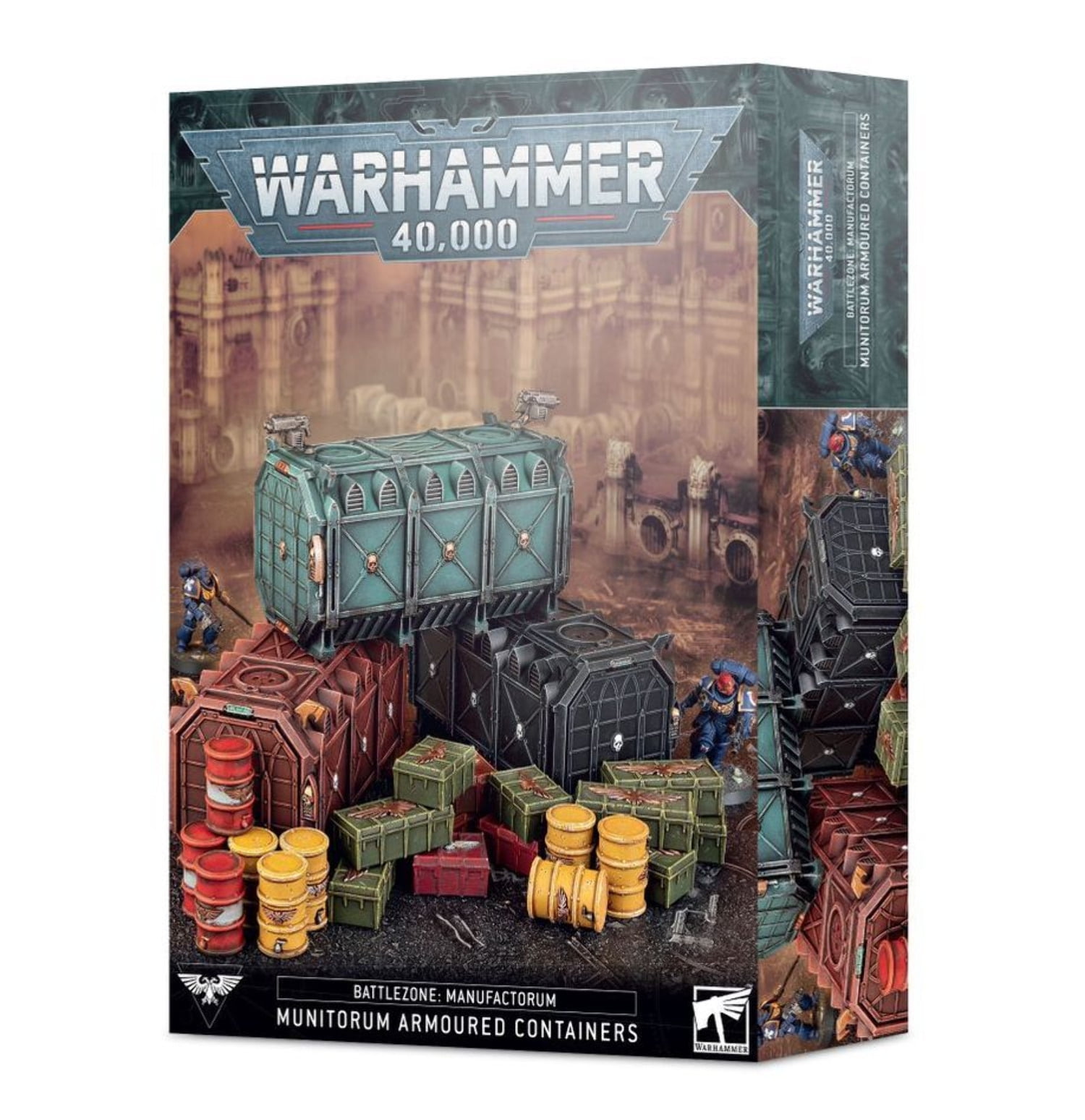 Battlezone: Manufactorum – Munitorum Armoured Containers (Warhammer 40,000 - Games Workshop)
