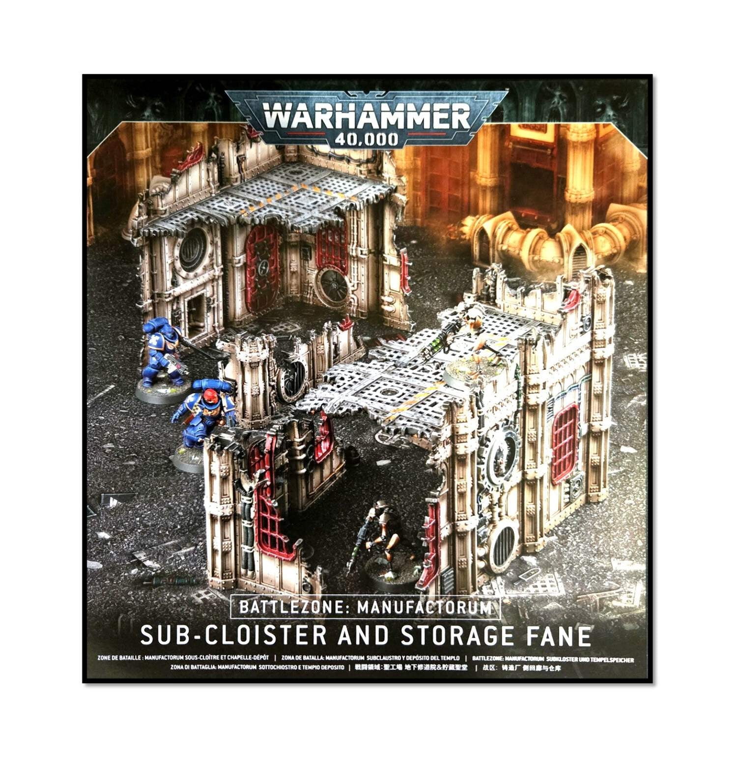 Battlezone Manufactorum Sub-Cloister and Storage Fane Adeptus Mechanicus Warhammer 40K