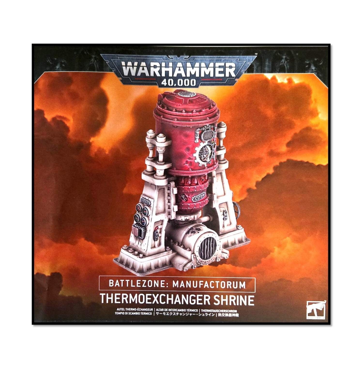Battlezone Manufactorum Thermoexchanger Shrine Adeptus Mechanicus Warhammer 40K