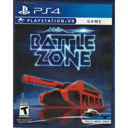 Battlezone (PlayStation VR) PS4 (Brand New Factory Sealed US Version) PlayStatio