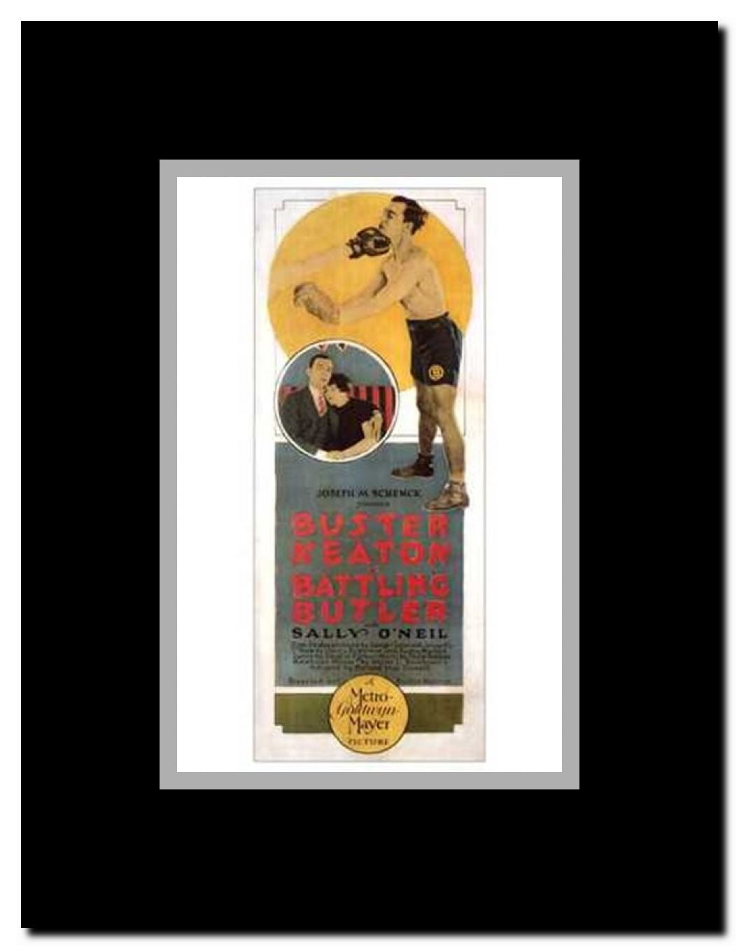 Battling Butler Framed Movie Poster