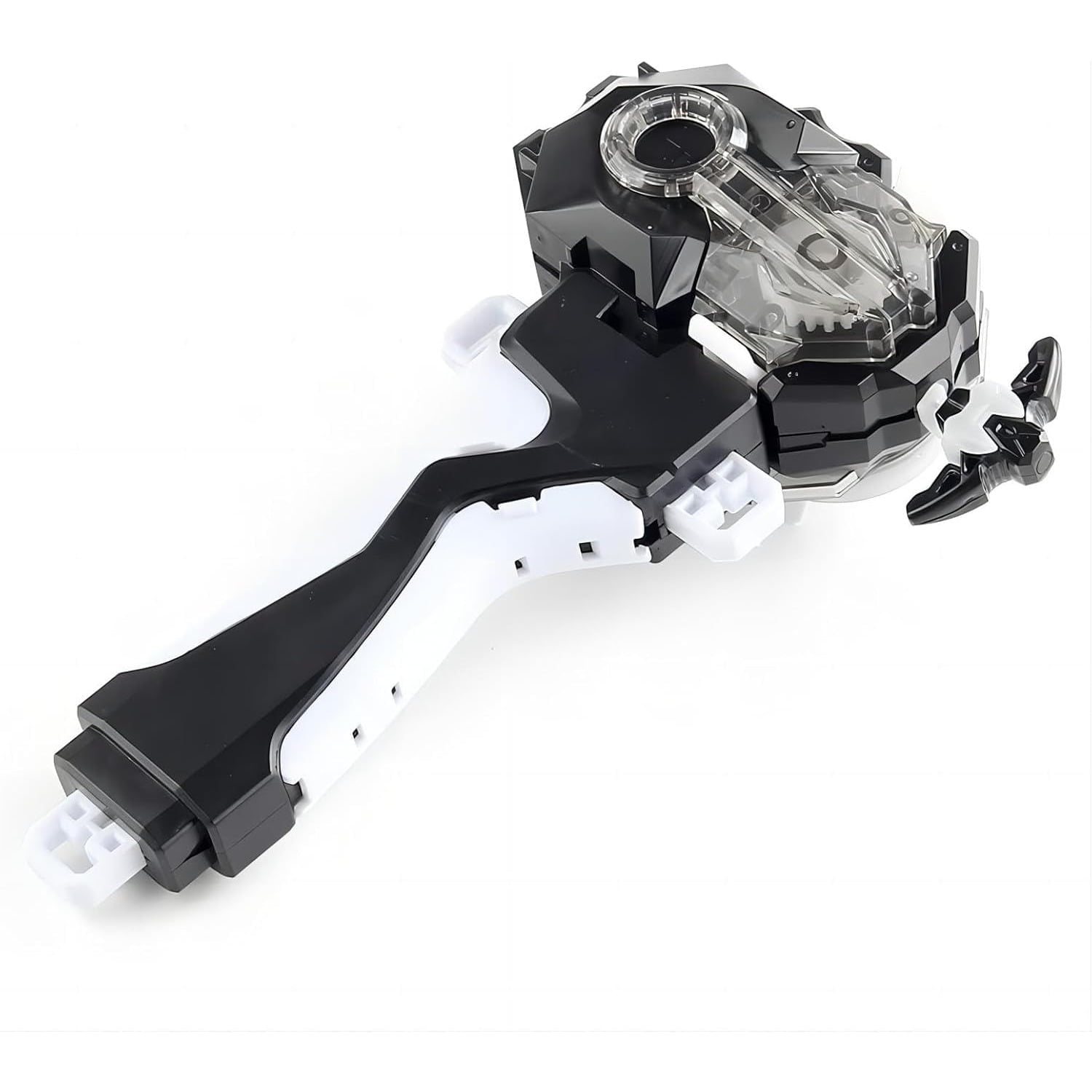 Battling Tops Burst Launcher with Handle B-184 Custom Bey Launcher LR Left Right Spin DB Layer System (Black)