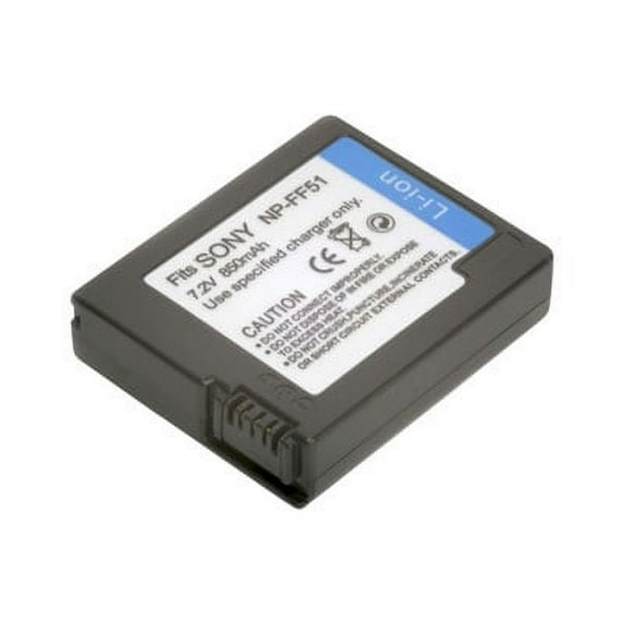 Battpit: Camcorder Battery Replacement for Sony DCR-IP210E (1000 mAh) NP-FF50/51 7.4 Volt Li-ion Camcorder Battery