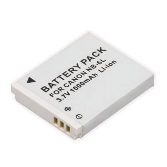 Battpit: Digital Camera Battery Replacement for Canon NB-6L (1000 mAh) NB-6L 3.7 Volt Li-ion Digital Camera Battery