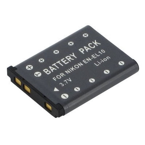 Battpit: Digital Camera Battery Replacement for Nikon CoolPix S600 (800 mAh) EN-EL10 3.7 Volt Li-ion Digital Camera Battery