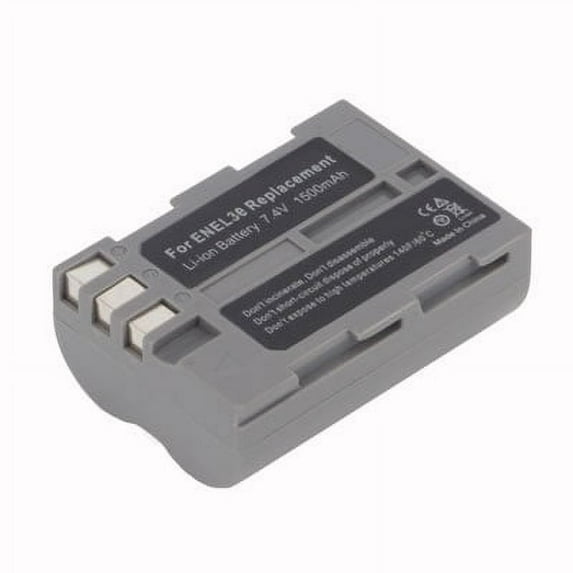 Battpit: Digital Camera Battery Replacement for Nikon D700 (1500 mAh) EN-EL3E 7.4 Volt Li-ion Digital Camera Battery