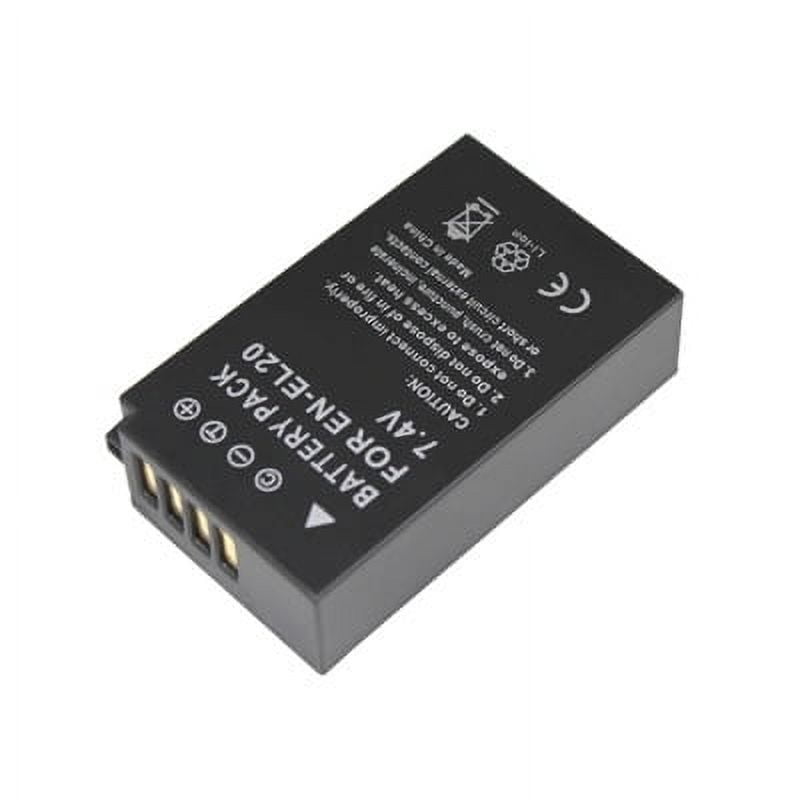 Battpit: Digital Camera Battery Replacement for Nikon J1 (1020 mAh) EN-EL20 7.2 Volt Li-ion Digital Camera Battery