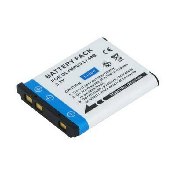Battpit: Digital Camera Battery Replacement for Olympus FE-250 (750 mAh) Li-40B 3.7 Volt Li-ion Digital Camera Battery