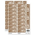 thumbnail image 1 of Batty Over This Bat Teacher Student School Sticker Set - Brown - Gloss Finish - 2.00" Large, 1 of 7
