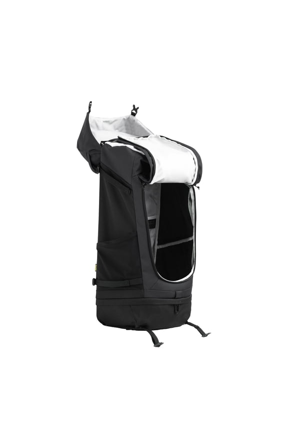 Batura Premium 70L Hiking Backpack, Lightweight Travel & Camping Rucksack with Rain Cover, Black