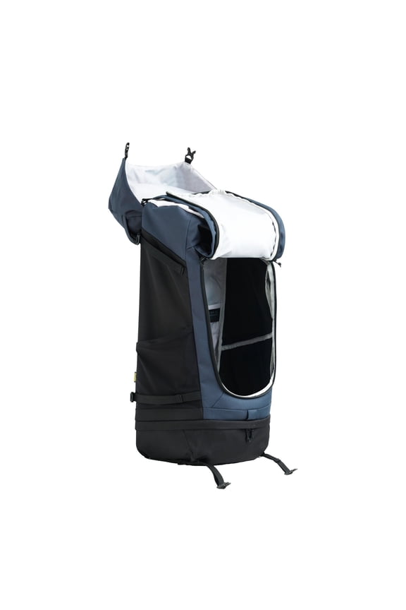 Batura Premium 70L Hiking Backpack, Lightweight Travel & Camping Rucksack with Rain Cover, Dark Navy