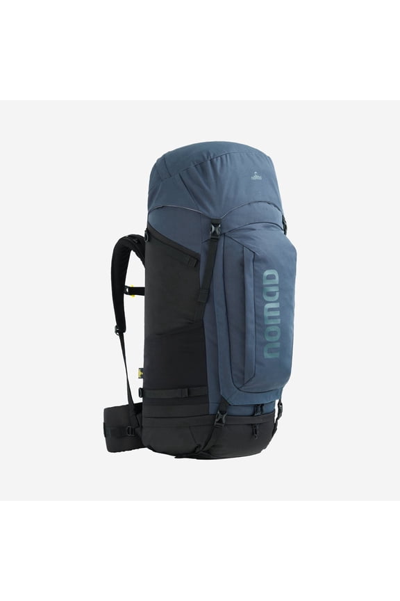 Batura Premium 70L Hiking Backpack, Lightweight Travel & Camping Rucksack with Rain Cover, Dark Navy