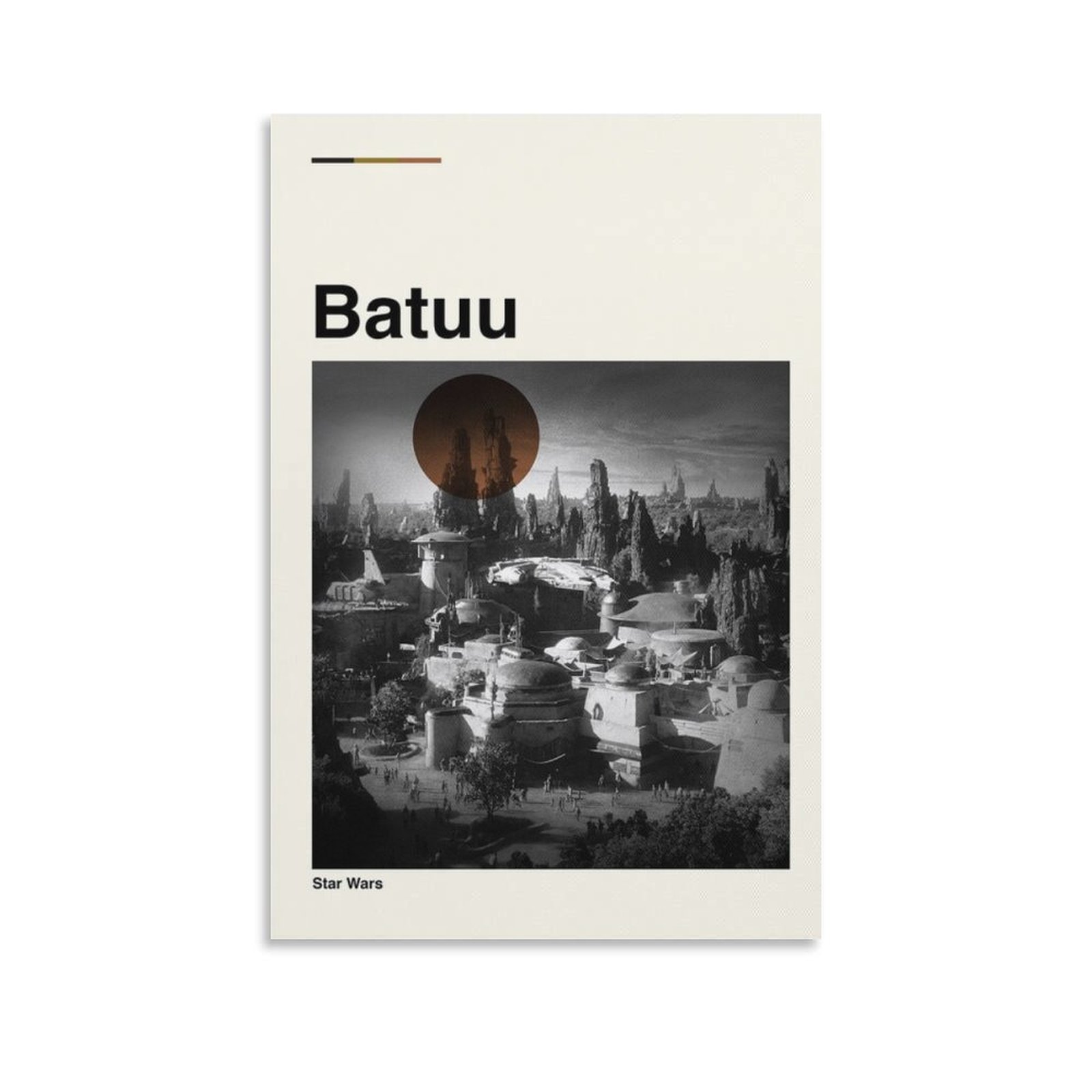 Batuu Poster, Star Wars, Batuu Movie, Batuu Movie Poster, Batuu Print ...