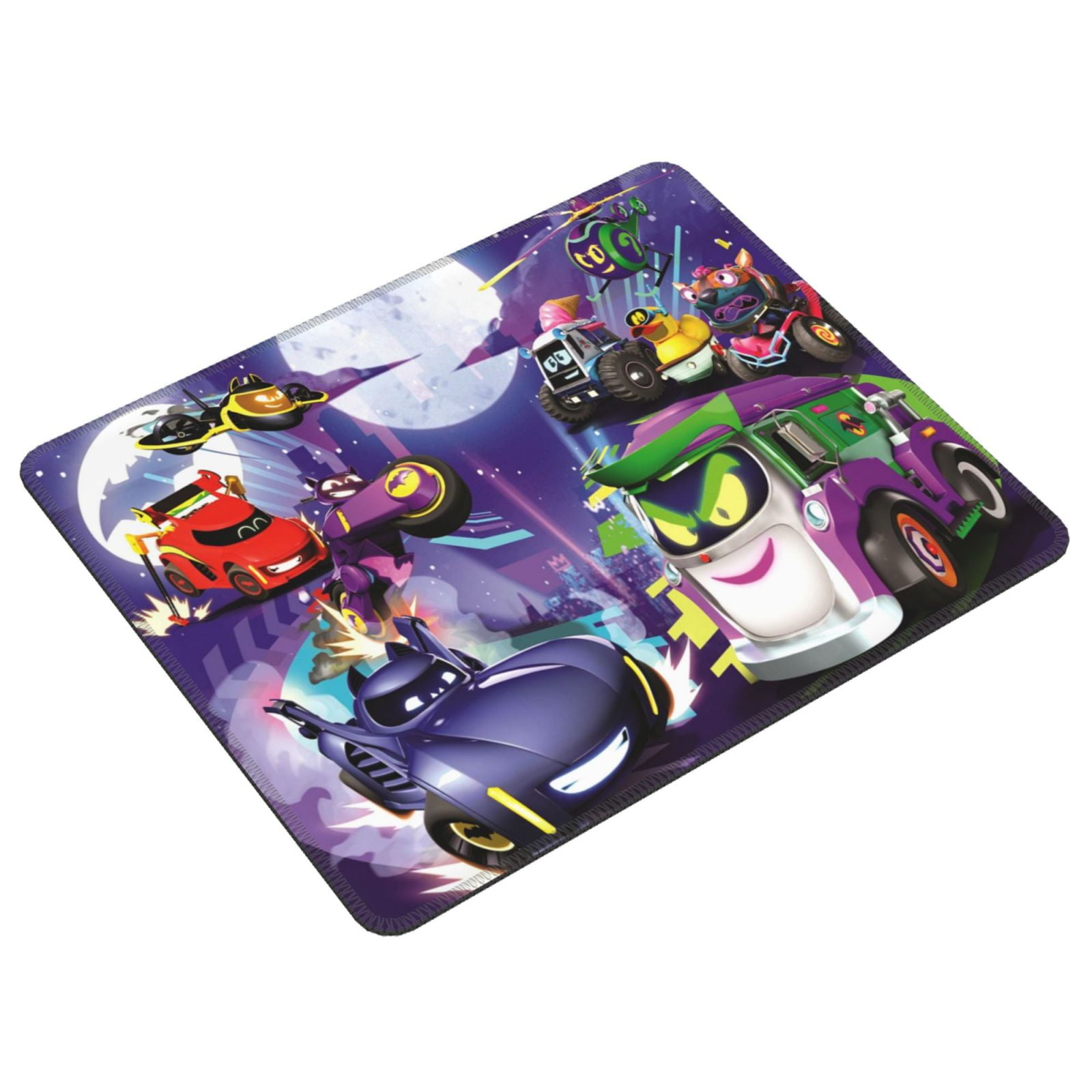 Batwheel Mouse Pad with Stitched Edge Rubber Mouse Mat Waterproof Non