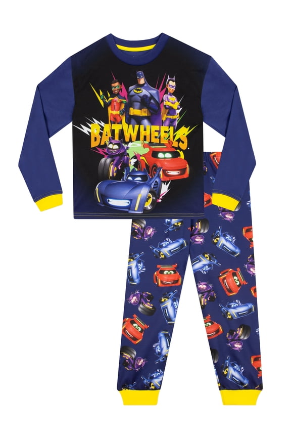 Batwheels Boys Pajamas Purple Sizes 3T - 8