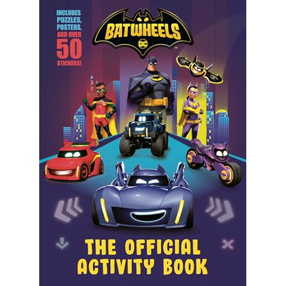 Pre-Owned Batwheels: The Official Activity Book (DC Batman: Batwheels) (Paperback) 0593709934 9780593709931