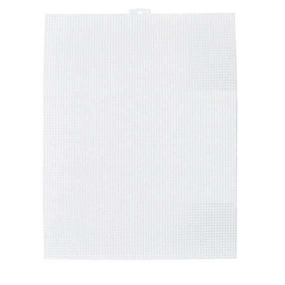 BauDung 1PC Plastic Canvas Sheets 7 Count Plastic Mesh Sheets Canvas Pad Crossing Needlework Mesh Knot Canvas Plastic Grid DIY Bag Accessories For Crafts And Sewing Projects