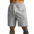 BauDung Men Shorts Resort Shorts Elastic Waist Drawstring Style Holiday