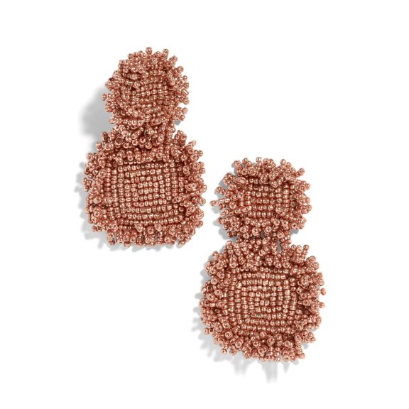 Baublebar Anthro Riva Drop Earrings in Rose Gold