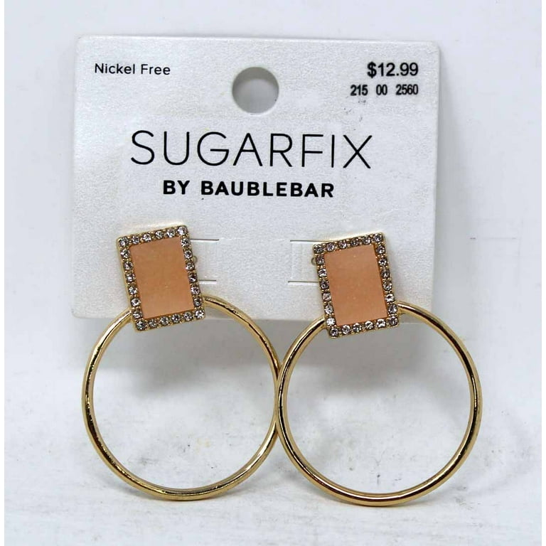 Baublebar Sugarfix Nickel Free Hoop Earrings 1 Count Walmart