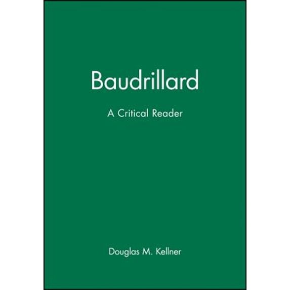 Pre-Owned Baudrillard: A Critical Reader (Blackwell Critical Reader): 4 Paperback