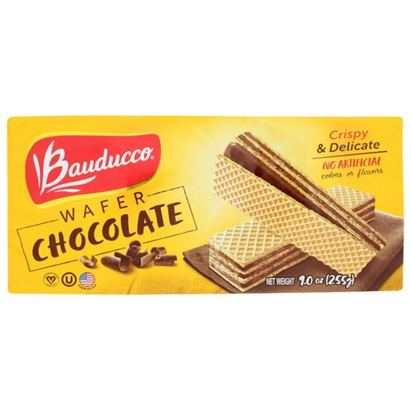 Bauducco Chocolate Wafer 9 oz (Pack of 14)