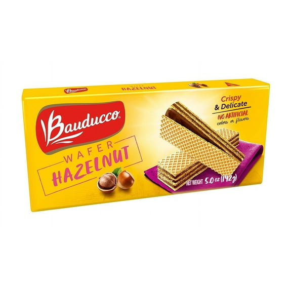 (Pack of 18), Bauducco Wafer Hazelnut , 5 oz