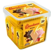 Bauducco Strawberry & Hazelnut Wafer Cookies, Pack of 20, 28.2oz