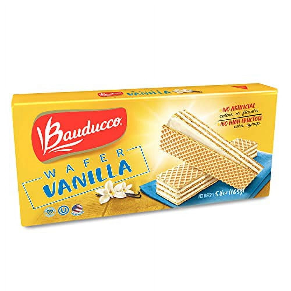 Bauducco Vanilla Wafers Crispy Wafer Cookies With 3 Delicious