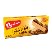 Bauducco Wafer Chocolate, Crispy Wafer Cookie, 5oz