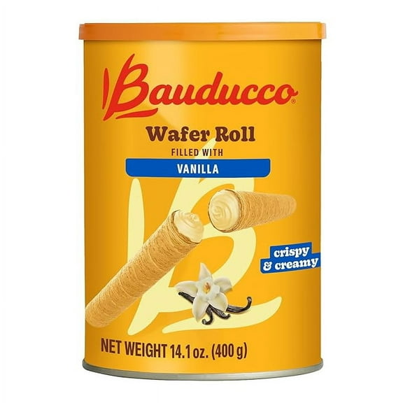 Bauducco Wafer Roll Vanilla, 14.1oz
