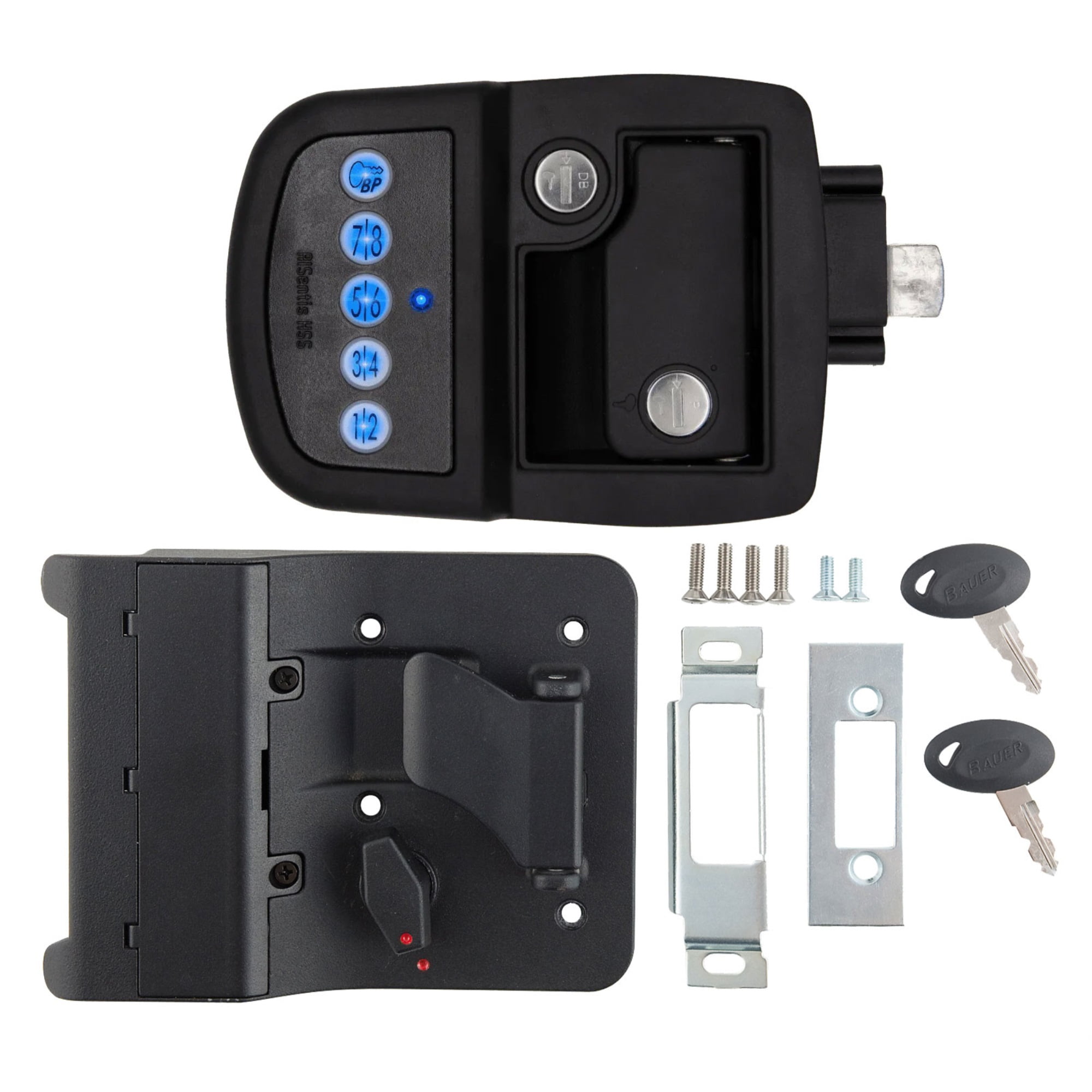 Bauer 013-5301 Bluetooth Electric Travel Trailer Lock - LH - Walmart.com