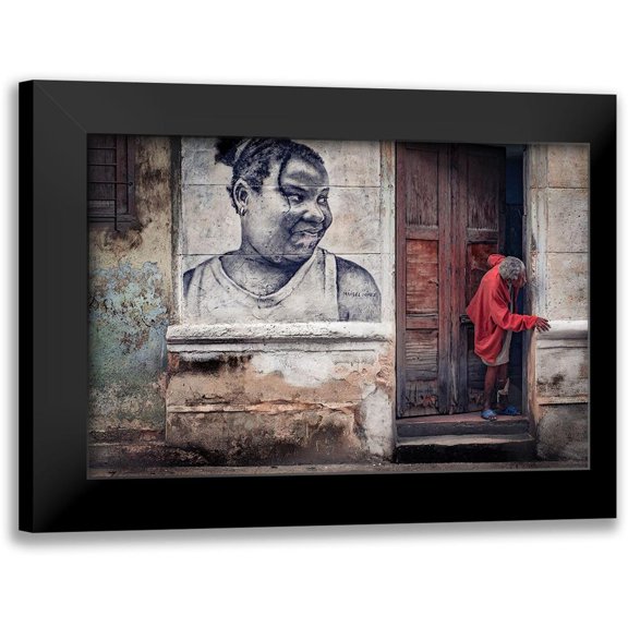 Bauer, Andreas 14x11 Black Modern Framed Museum Art Print Titled - Curious