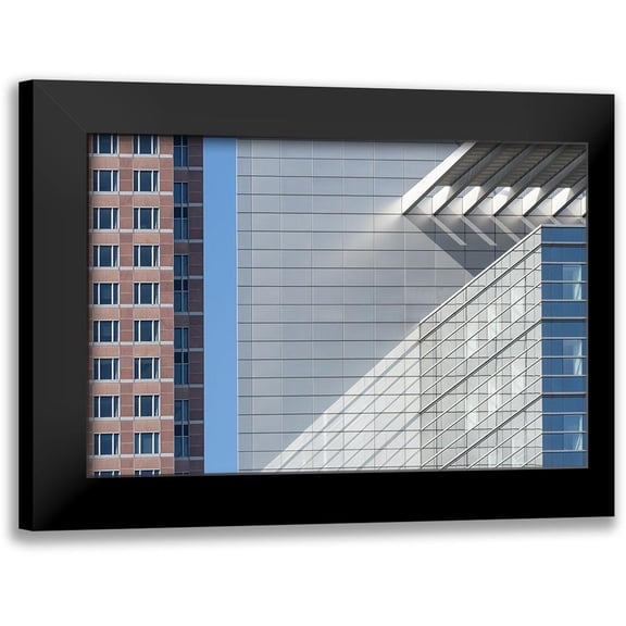 Bauer, Andreas 14x11 Black Modern Framed Museum Art Print Titled - Facades