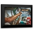 thumbnail image 1 of Bauer, Andreas 18x13 Black Modern Framed Museum Art Print Titled - Che And The Taxidriver, 1 of 5