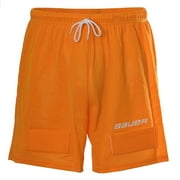 Bauer Core Hockey Mesh Jock Shorts with Cup - Hook/Loop Tabs for Socks | YOUTH
