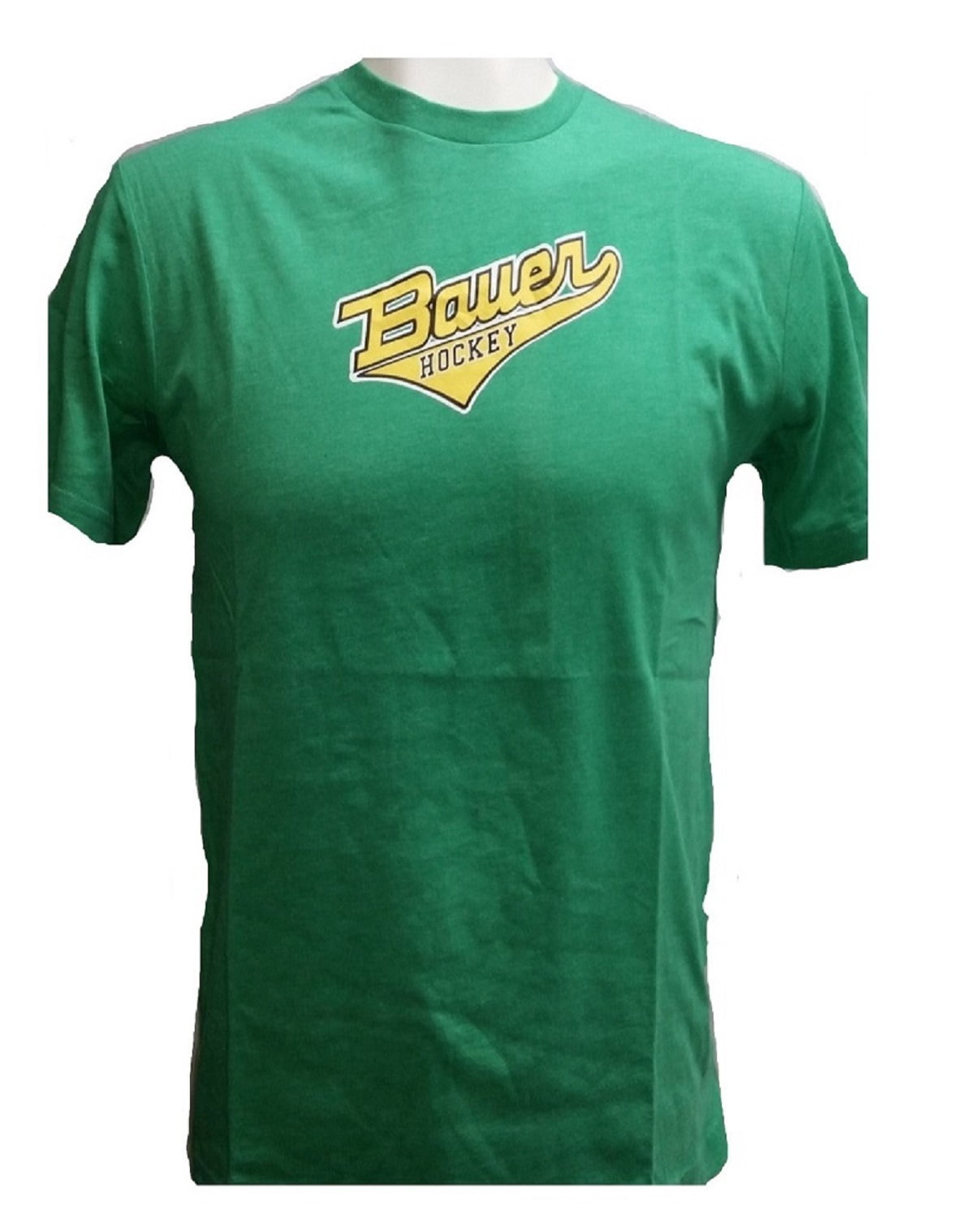 【HOCKEY】BUCKET BOY TEE GREEN Bauer Hockey Short Sleeve Varsity Youth Green T-Shirt, X