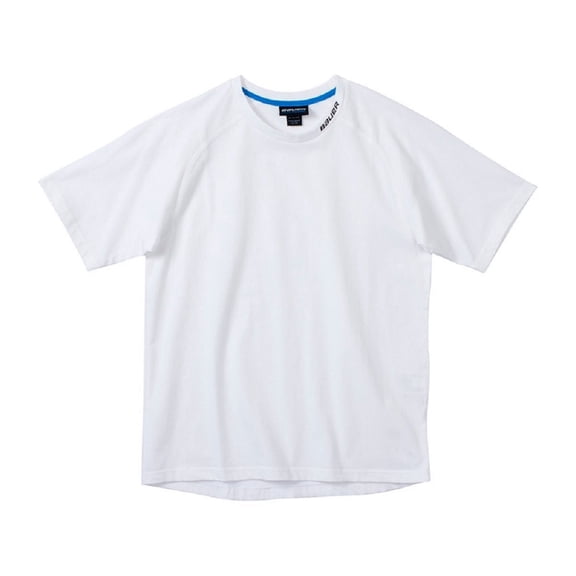 Bauer Hockey Team Tech Men's White Short Sleeve T-Shirt, Small