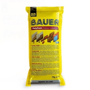 Bauer Instant Polymer Cement - Ready-to-Use, Replaces Mortar & Adhesives, 4.4lb, 1-Pack