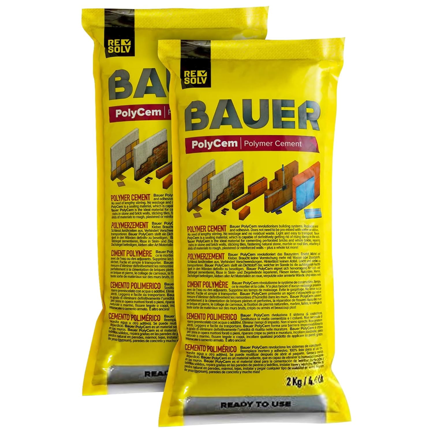 Instant Cemet Bauer Instant Polymer Cement - Walmart.com