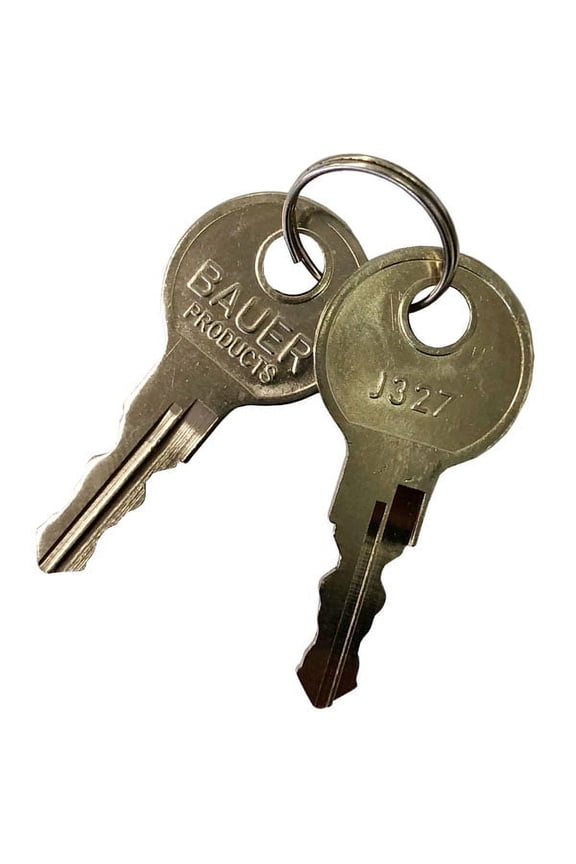 J327 Replacement Automotive Keys for T-Handles, Camper Toppers, 2 Count