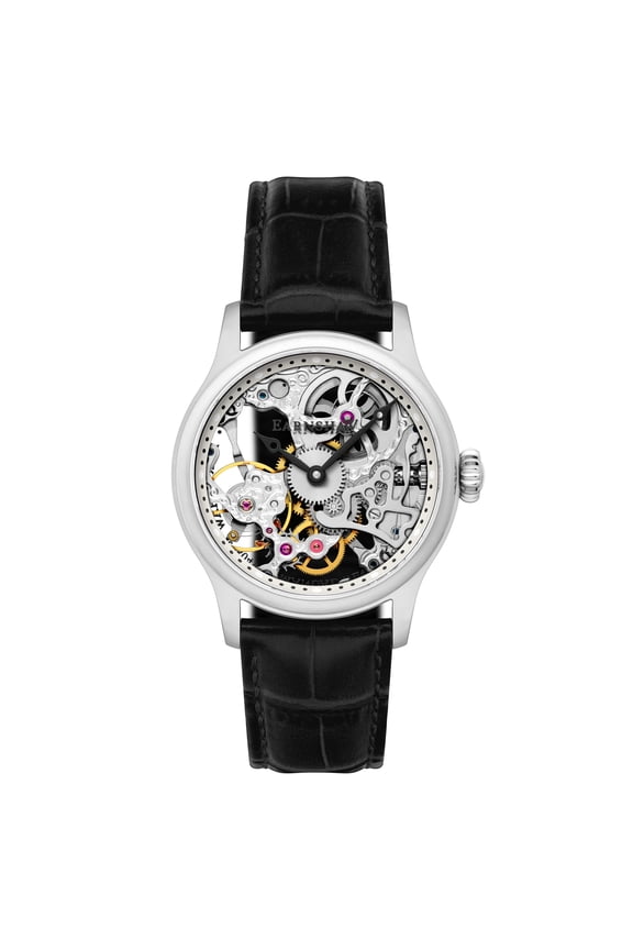 Bauer Mechanical Skeleton Silvered Steel