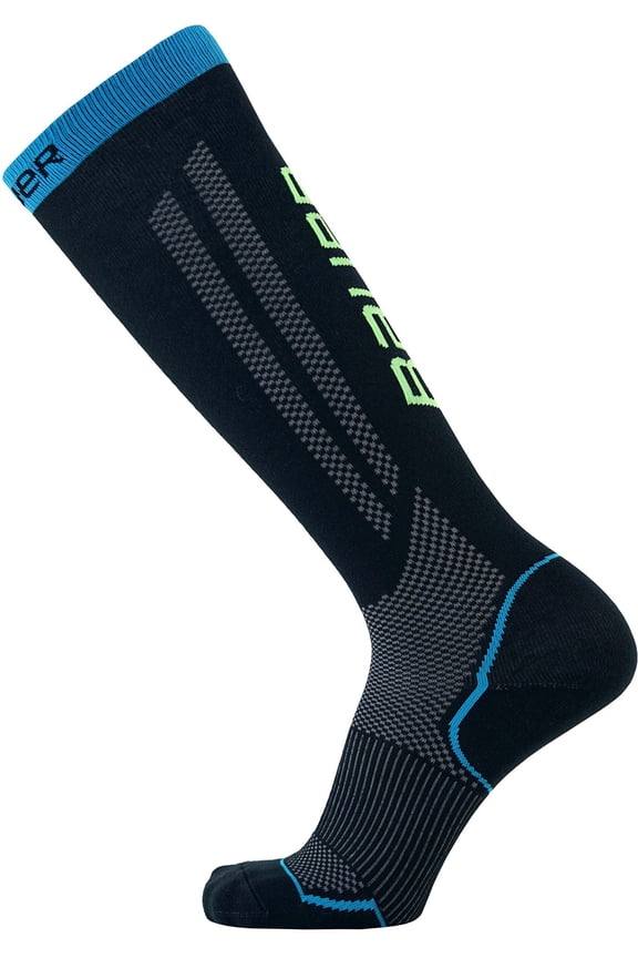Performance Tall Skate Sock (Black, XL)
