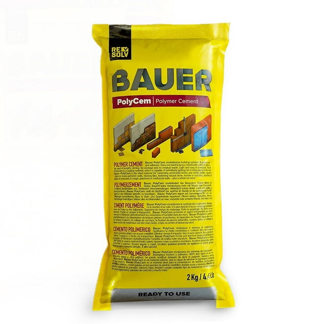 Bauer Polymer Cement Instant, ReadytoUse, HighYield, PreMixed