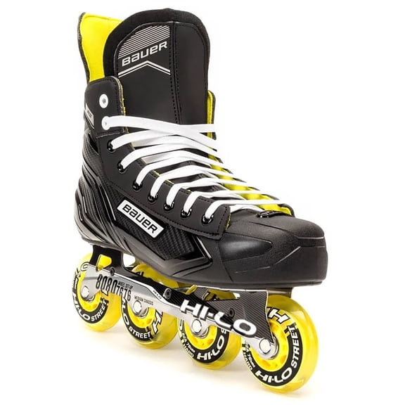 Bauer RS Roller Hockey Skates - Senior (Black, 8)
