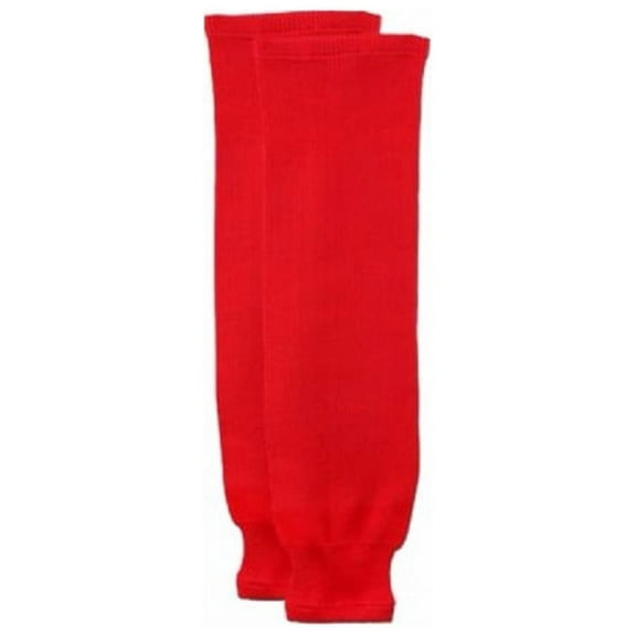 Bauer Senior Core Practice Hockey Socks, Red, S-M