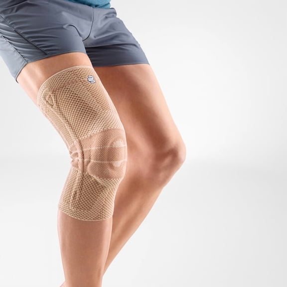 Bauerfeind GenuTrain Knee Brace Compression Support for Arthritis, Swelling & Mild Instability with Omega+ Pad