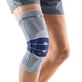 thumbnail image 1 of Bauerfeind - GenuTrain - Knee Brace - Targeted Support for Pain Relief and Stabilization of The Knee, Provides Relief of Weak, Swollen, and Injured Knees- Size 1 - Color Titanium, 1 of 3