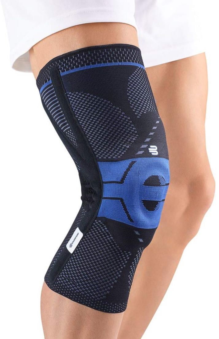 Bauerfeind GenuTrain S グレー/ネイビー Bauerfeind® GenuTrain® S Knee Brace – AliMed