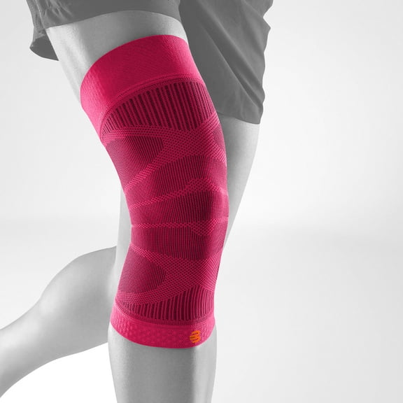 Bauerfeind Sports Compression Knee Support - Breathable Stabilizer for Running, Knee Injuries & Swelling